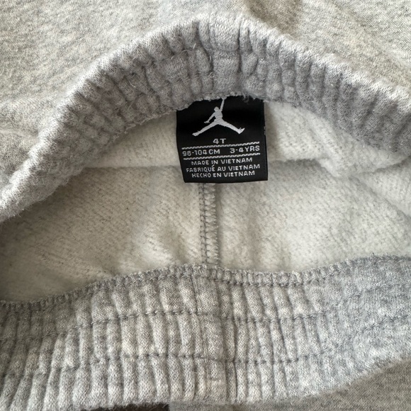 Kids Gray Jogger Pants - Picture 2 of 2